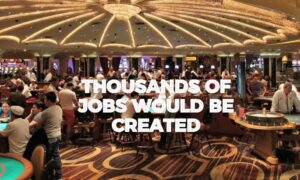 How much money would casino workers make in Texas?