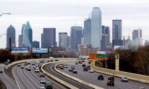 Photo of the Dallas skyline on a story about how one council member wants to have a forum about legalized gambling.