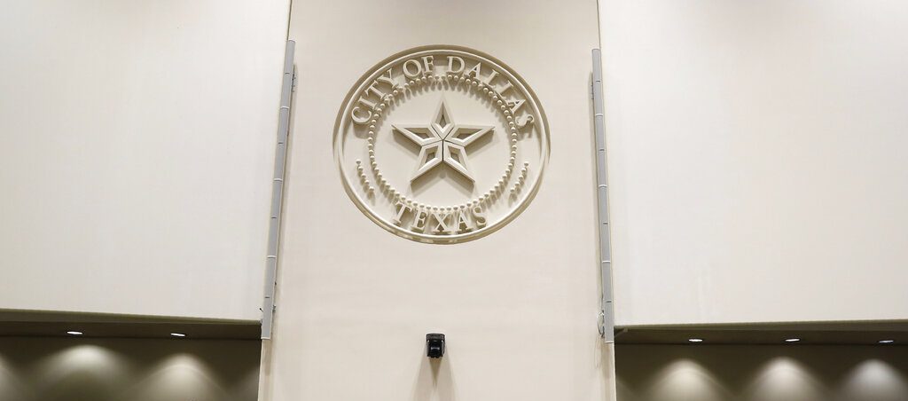 Photo of Dallas City Hall interior for story on Dallas city council members wanting to discuss casino legalization in 2025