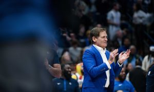 Photo of Mark Cuban, who recently said during an AMA that NBA teams are seeking the "next wave" of sports revenue, which includes casinos