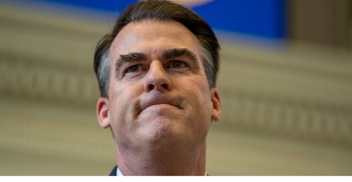 Oklahoma Governor Kevin Stitt, who could work with tribes to legalize sports betting
