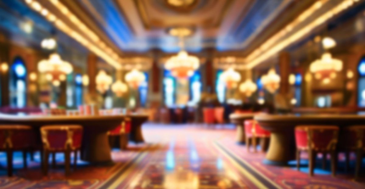 Blurred casino image signifies Choctaw opposing Arkansas casino expansion