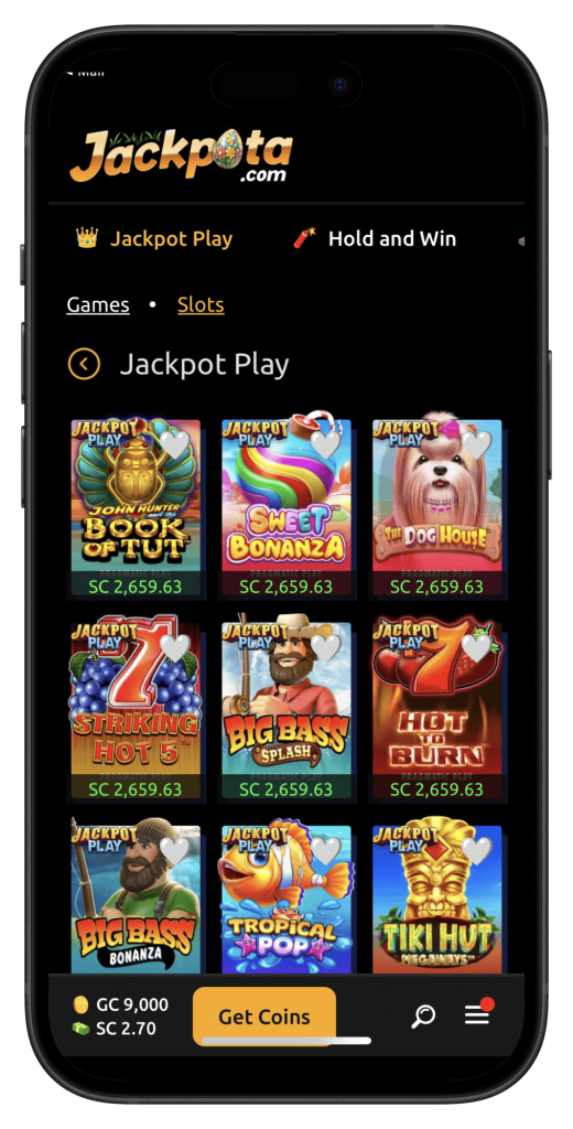 Jackpota_Jackpot slots page