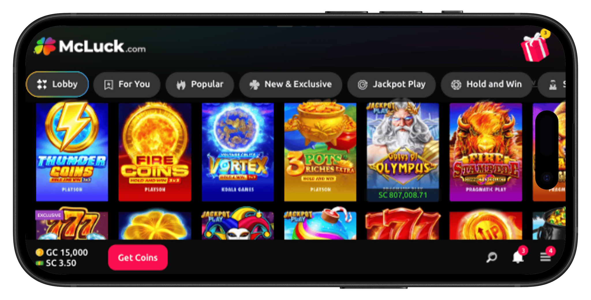 McLuck Casino Review | Get 2.5 SC at Sign Up