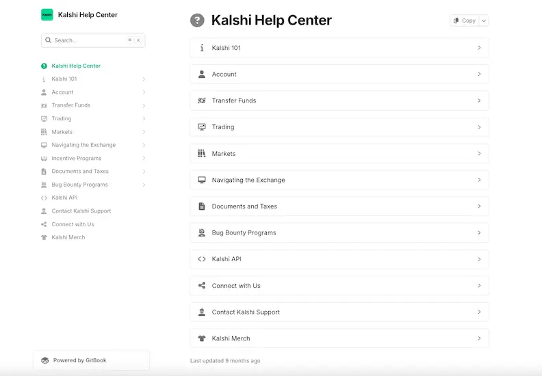 Kalshi Help Center