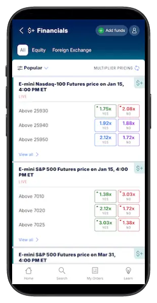 FanDuel Predicts app