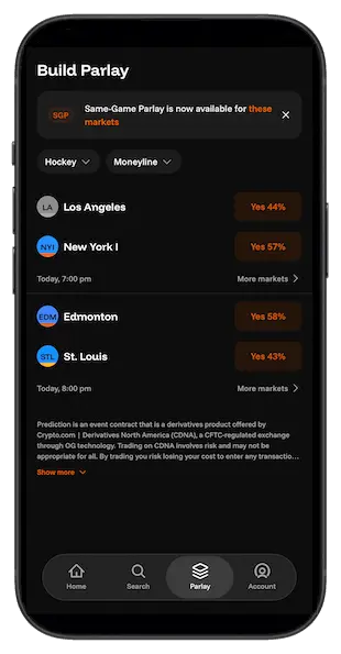 OG Predictions app