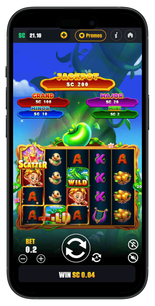 Winning 0.4 SC at The Beanstalk Story